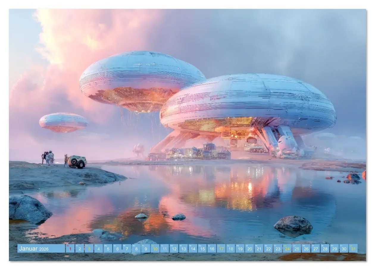Bild: 9783516615746 | Science Fiction Expeditionen - Reisen ins Unbekannte (Wandkalender...