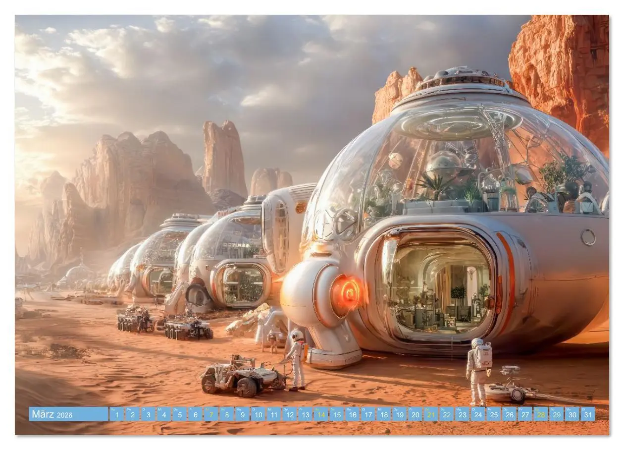 Bild: 9783516615746 | Science Fiction Expeditionen - Reisen ins Unbekannte (Wandkalender...