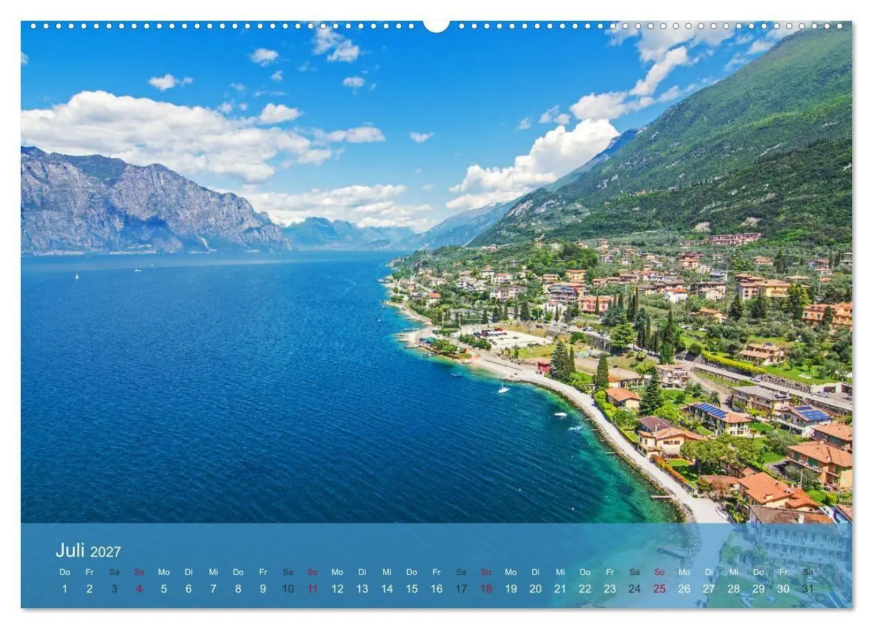 Bild: 9783594075746 | Gardasee - lago di Garda by Sascha Ferrari (Wandkalender 2027 DIN...
