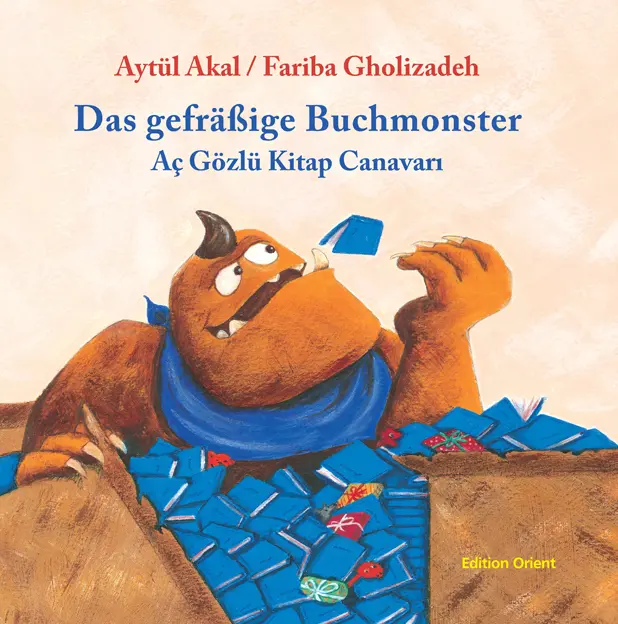 Cover: 9783922825746 | Das gefräßige Buchmonster (Türkisch-Deutsch) | Türk.-Dtsch. | Akal