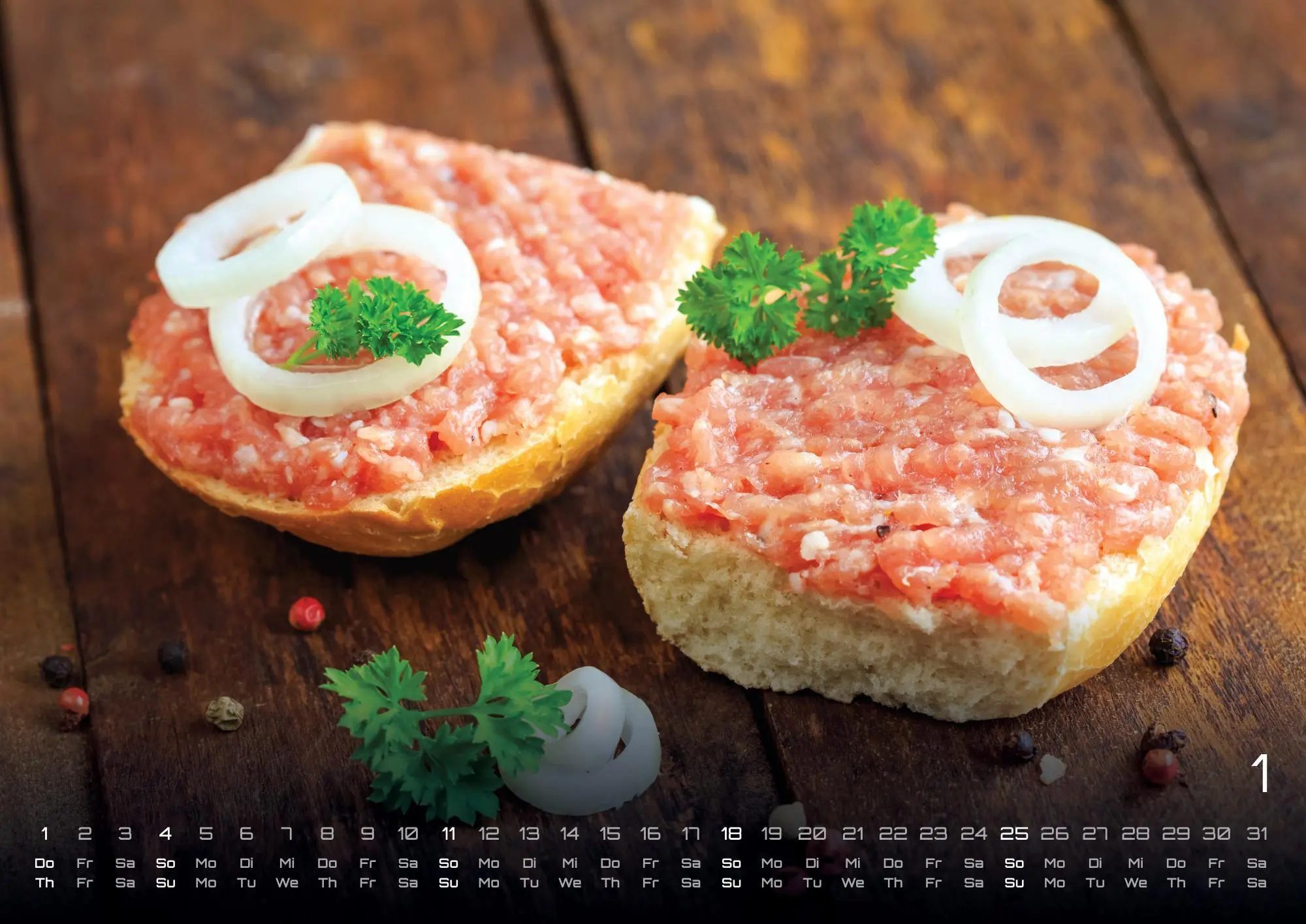 Bild: 9783986735746 | Mettkalender - Alles wird aus Hack gemacht - 2026 - Kalender DIN A3