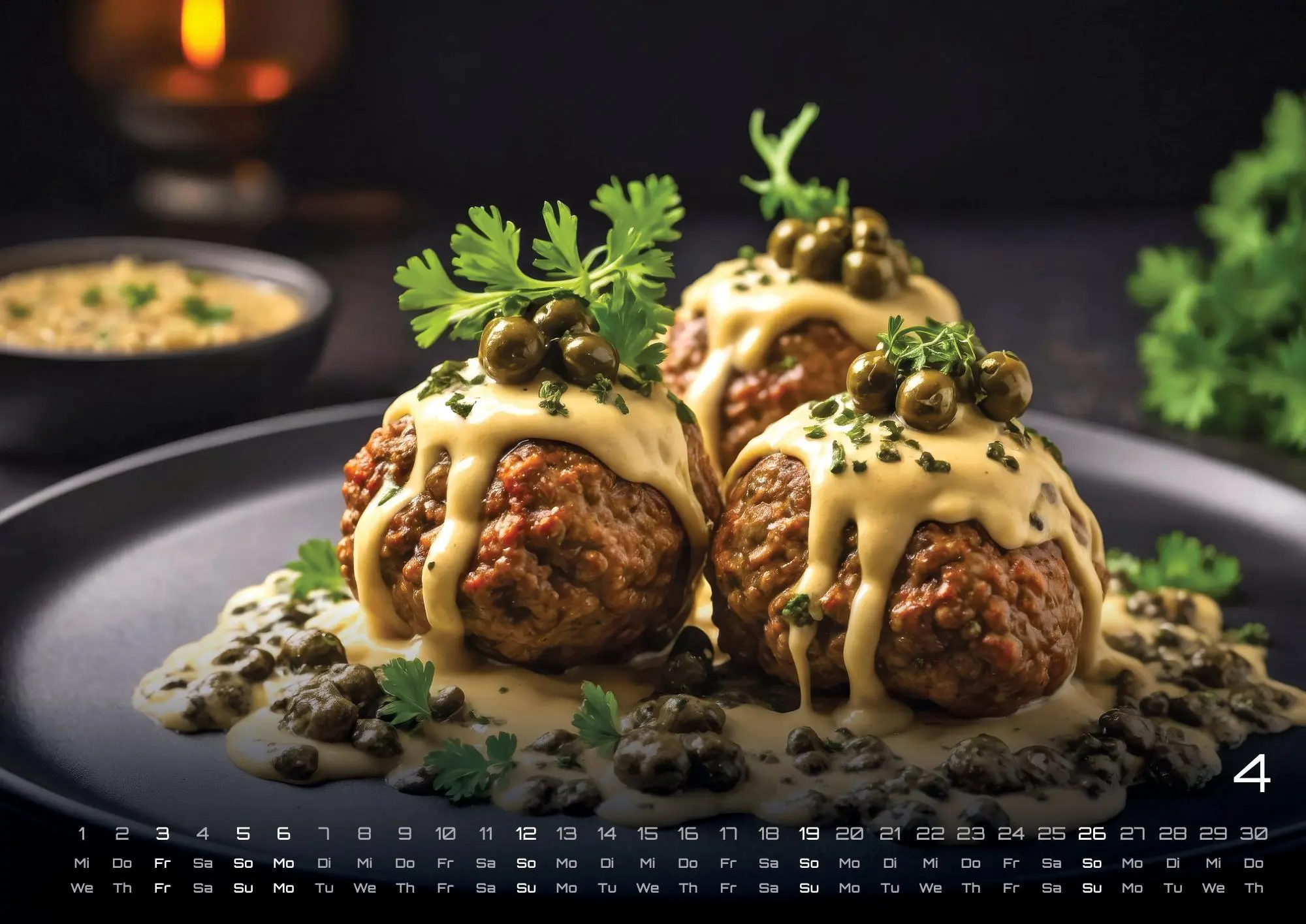 Bild: 9783986735746 | Mettkalender - Alles wird aus Hack gemacht - 2026 - Kalender DIN A3