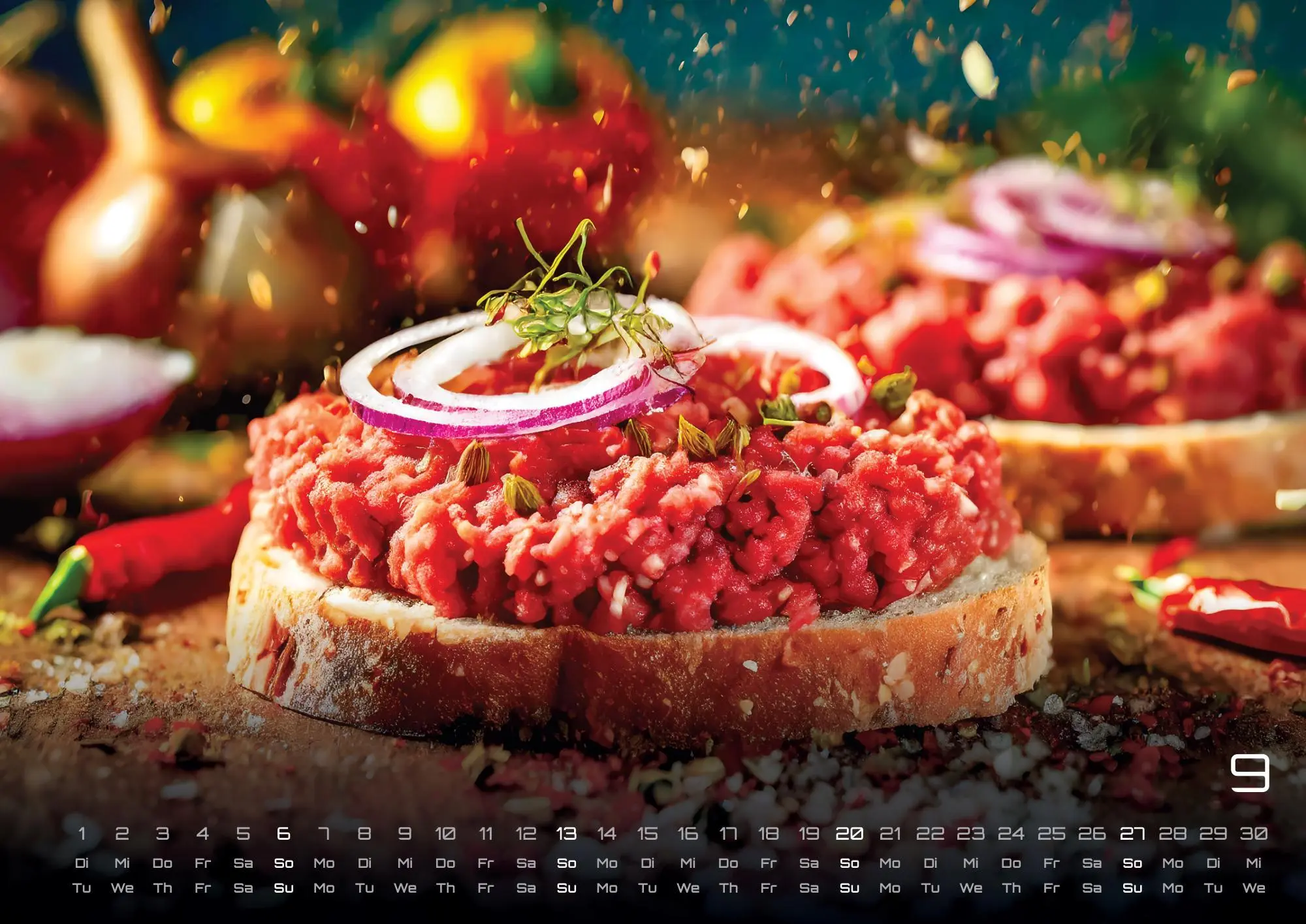 Bild: 9783986735746 | Mettkalender - Alles wird aus Hack gemacht - 2026 - Kalender DIN A3