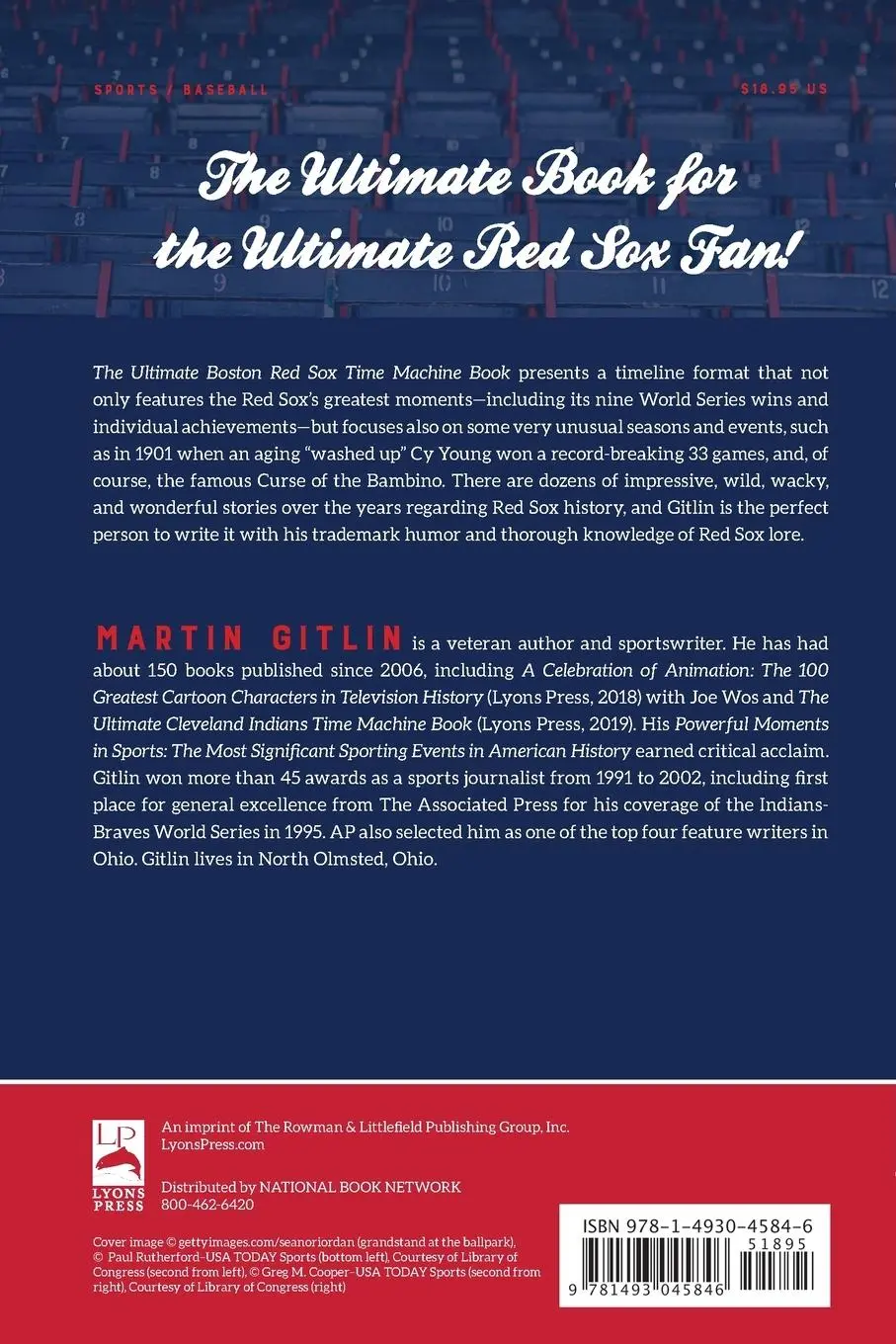 Rückseite: 9781493045846 | The Ultimate Boston Red Sox Time Machine Book | Martin Gitlin | Buch