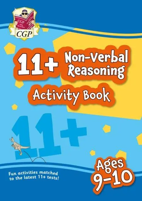 Cover: 9781789085846 | 11+ Activity Book: Non-Verbal Reasoning - Ages 9-10 | Cgp Books | Buch