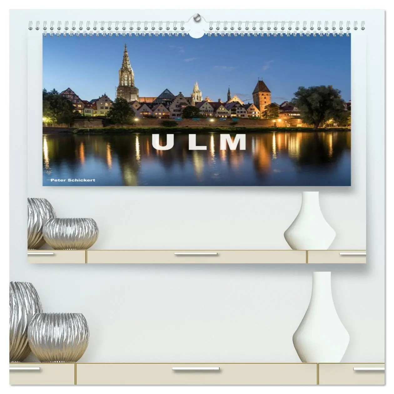 Cover: 9783457755846 | Ulm (hochwertiger Premium Wandkalender 2026 DIN A2 quer),...