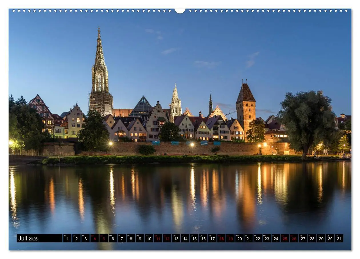 Bild: 9783457755846 | Ulm (hochwertiger Premium Wandkalender 2026 DIN A2 quer),...