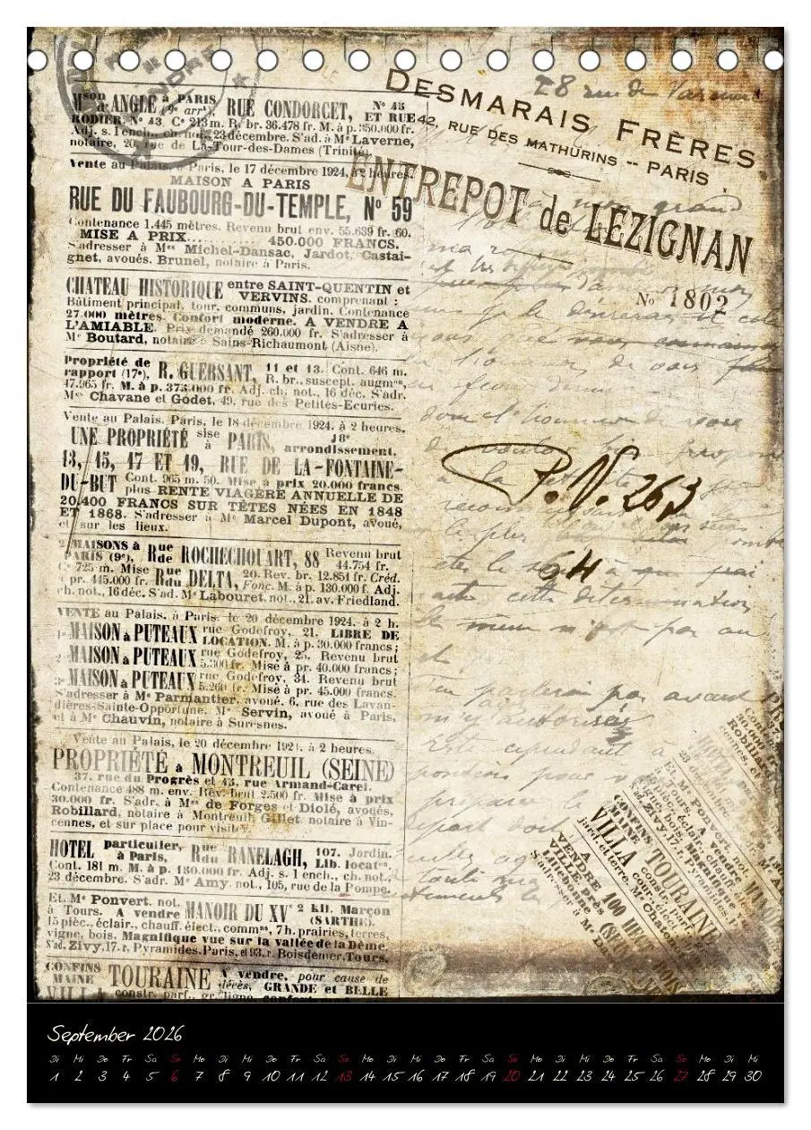 Bild: 9783516465846 | Vintage Welten (Tischkalender 2026 DIN A5 hoch), CALVENDO...