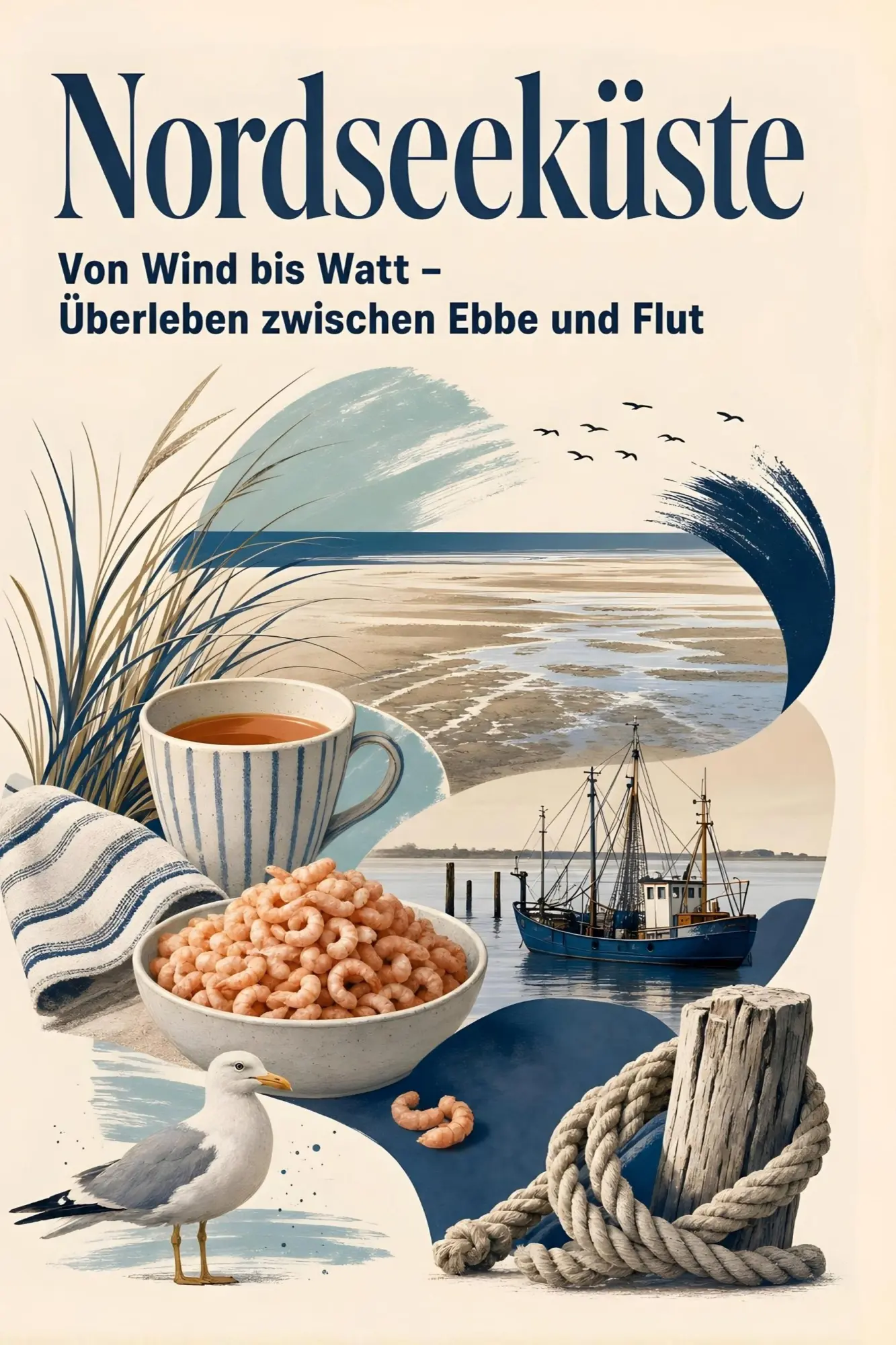 Cover: 9783696105846 | Nordseeküste | Von Wind bis Watt - Überleben zwischen Ebbe und Flut