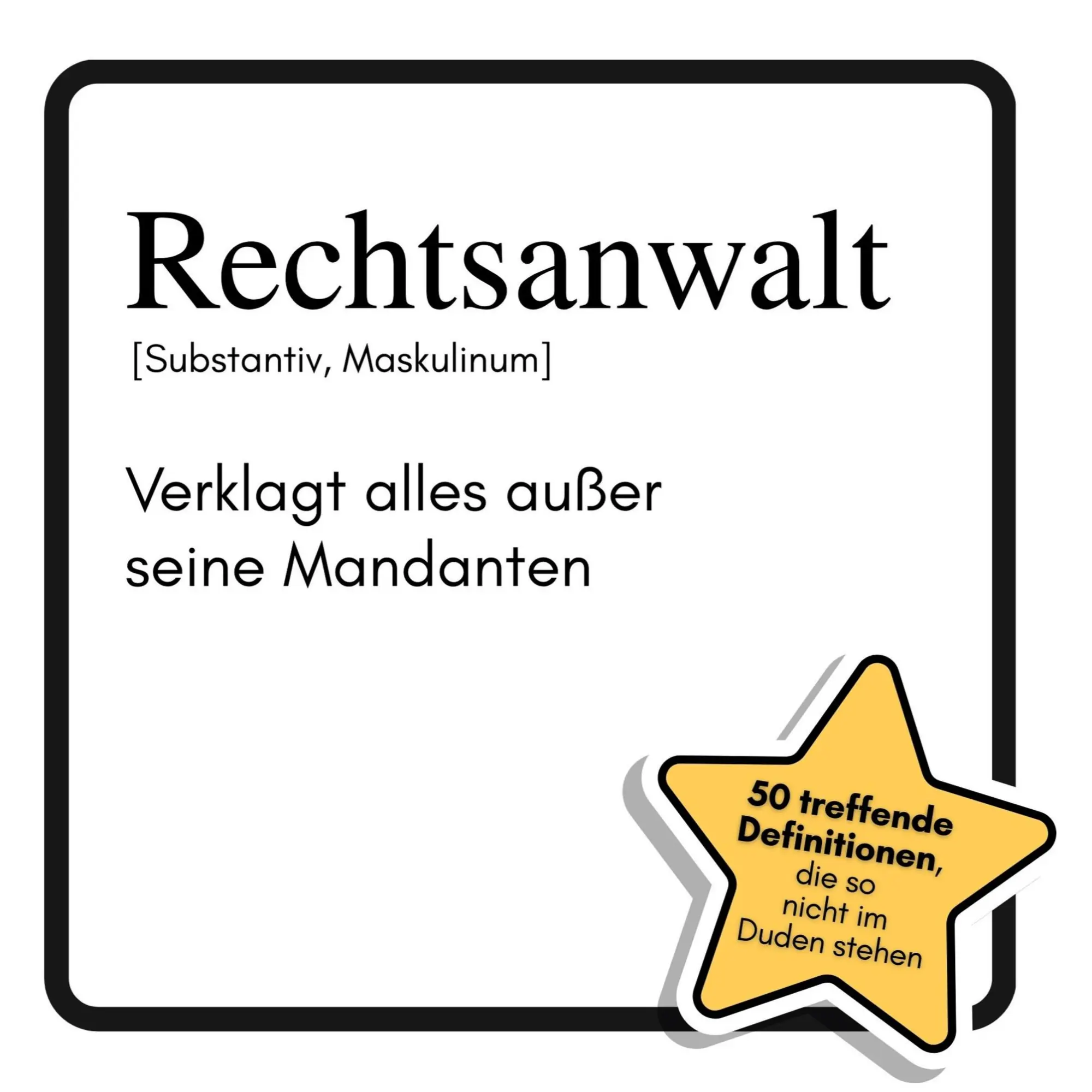Cover: 9783759185846 | Rechtsanwalt | Verklagt alles außer seine Mandanten | Sofia Müller