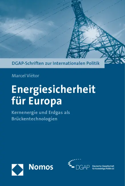 Bild: 9783832965846 | Energiesicherheit für Europa | Marcel Vietor | Taschenbuch | 134 S.