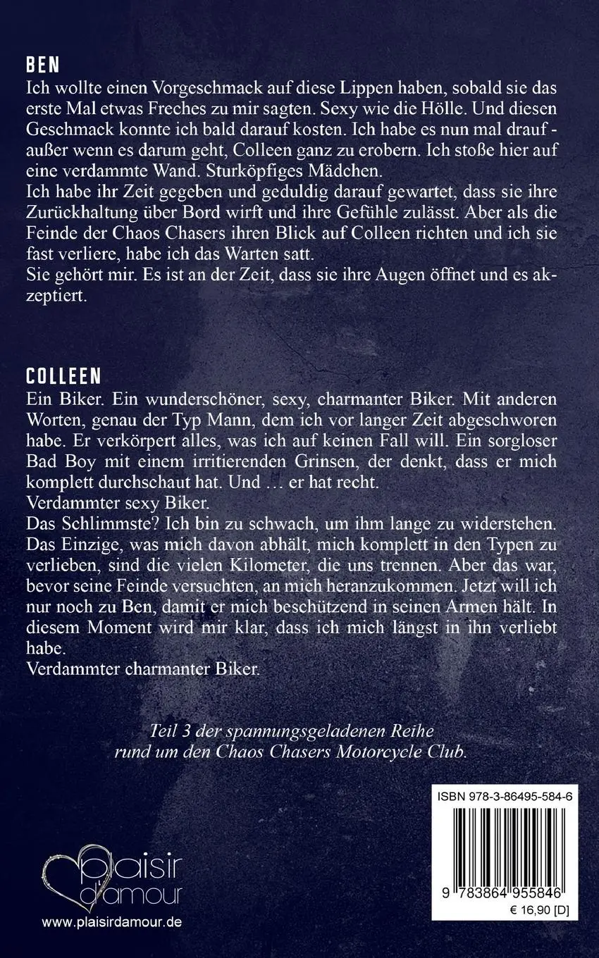 Rückseite: 9783864955846 | The Chaos Chasers MC Teil 3: Ben | C. M. Marin | Taschenbuch | 412 S.