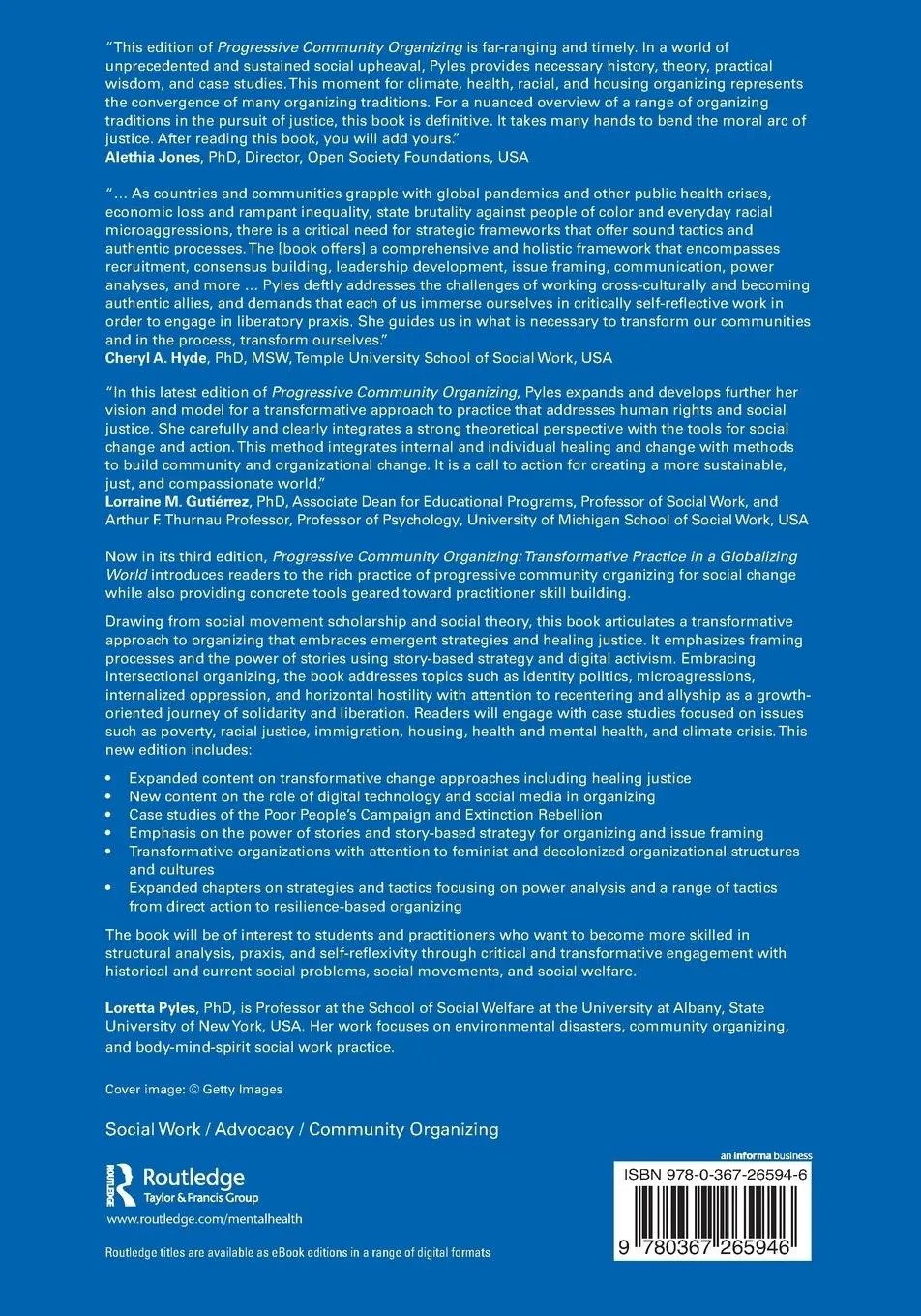 Rückseite: 9780367265946 | Progressive Community Organizing | Loretta Pyles | Taschenbuch | 2020