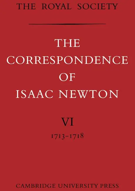 Cover: 9780521085946 | The Correspondence of Isaac Newton | Isaac Newton | Taschenbuch | 2008