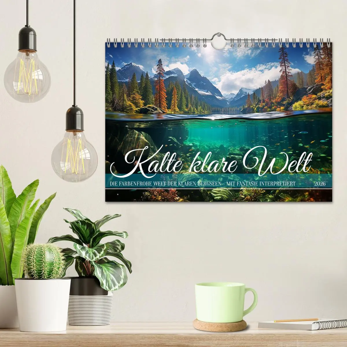 Bild: 9783457365946 | Kalte klare Welt (Wandkalender 2026 DIN A4 quer), CALVENDO...