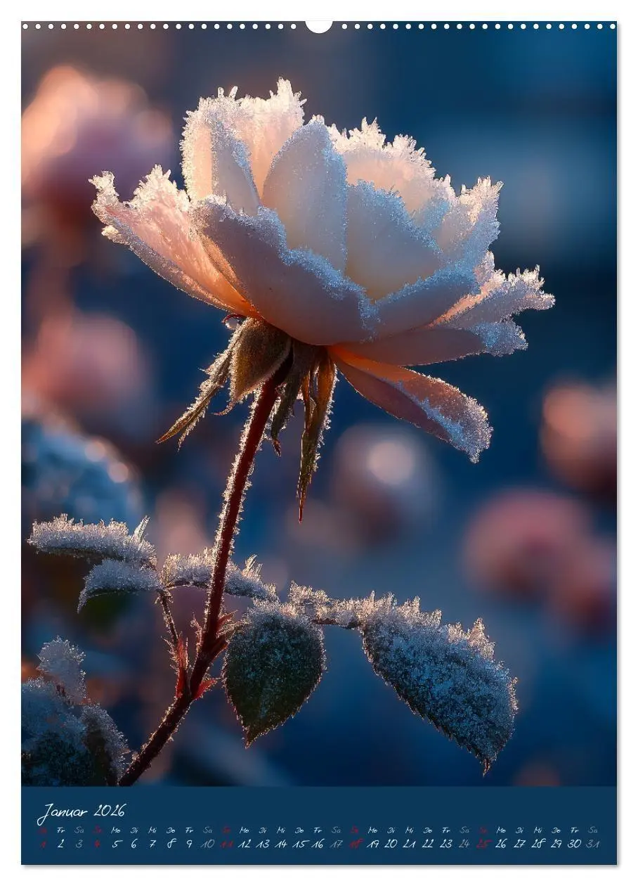 Bild: 9783516695946 | Rosen - Königin der Blumen (hochwertiger Premium Wandkalender 2026...