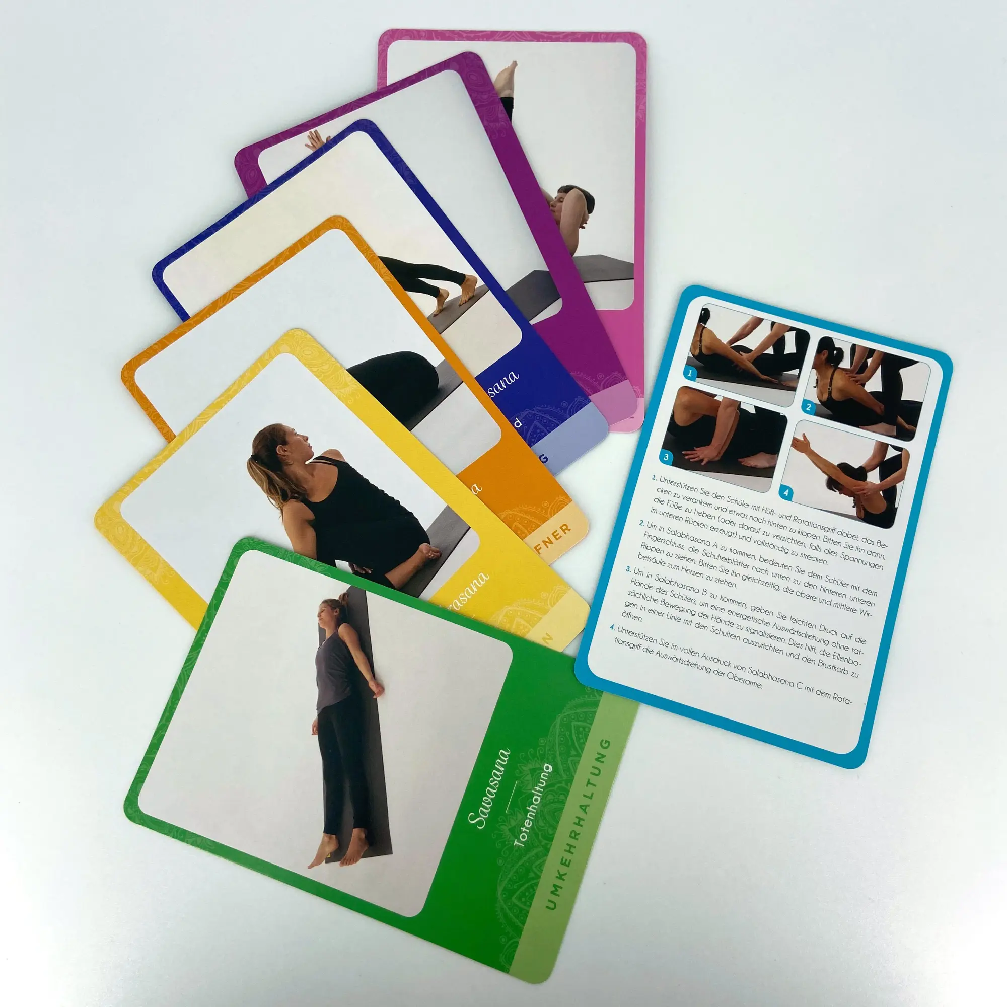 Bild: 9783742315946 | Yoga-Haltungen korrigieren - Kartenset | Mark Stephens | Box | 105 S.