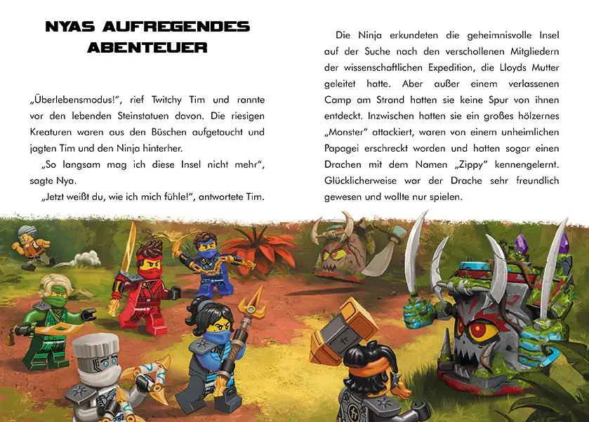 Bild: 9783960805946 | LEGO® NINJAGO® - Im Dschungel der Gefahren | Buch | LEGO® Ninjago