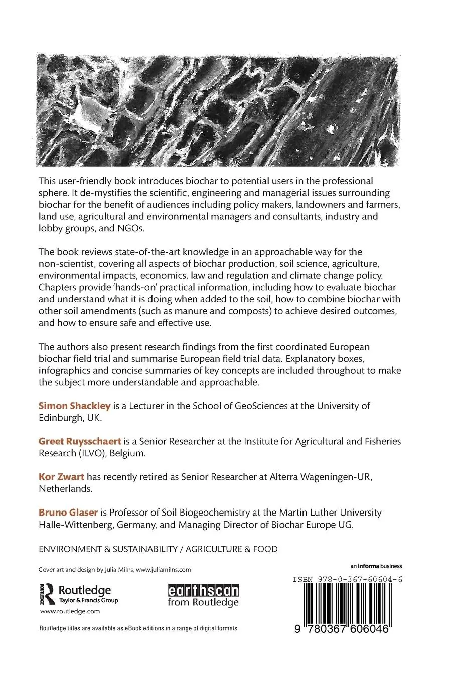 Rückseite: 9780367606046 | Biochar in European Soils and Agriculture | Science and Practice
