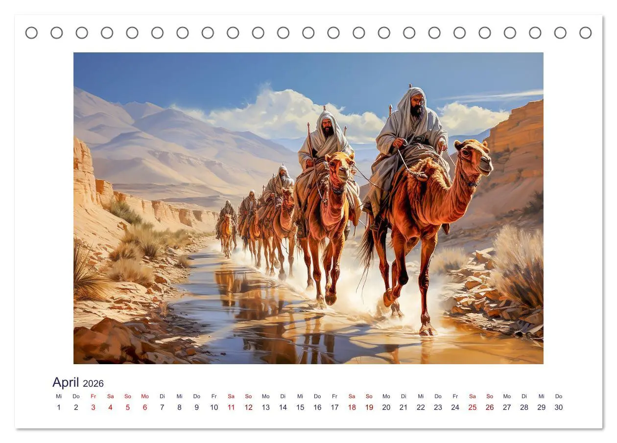 Bild: 9783457496046 | Die Karawane zieht weiter (Tischkalender 2026 DIN A5 quer),...