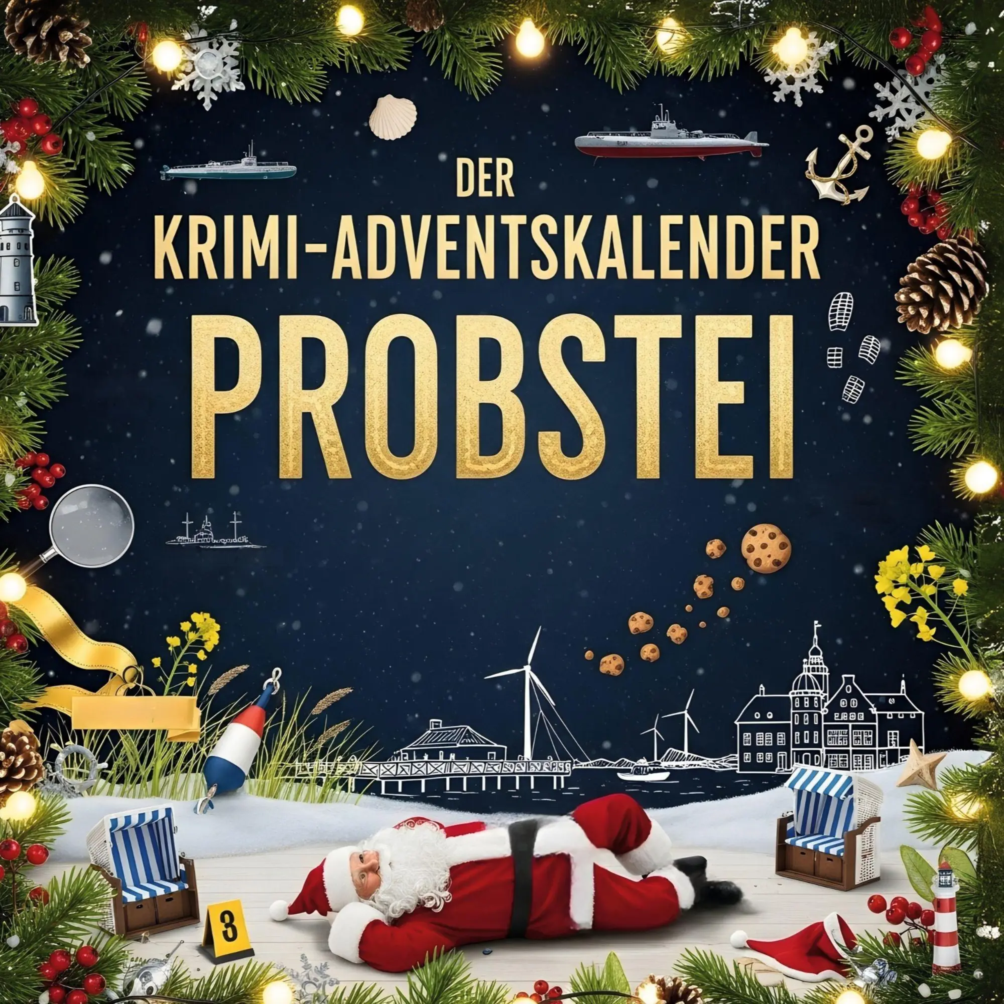 Cover: 9783695306046 | Der Krimi-Adventskalender Probstei | Mordsverdächtig in 24 Akten