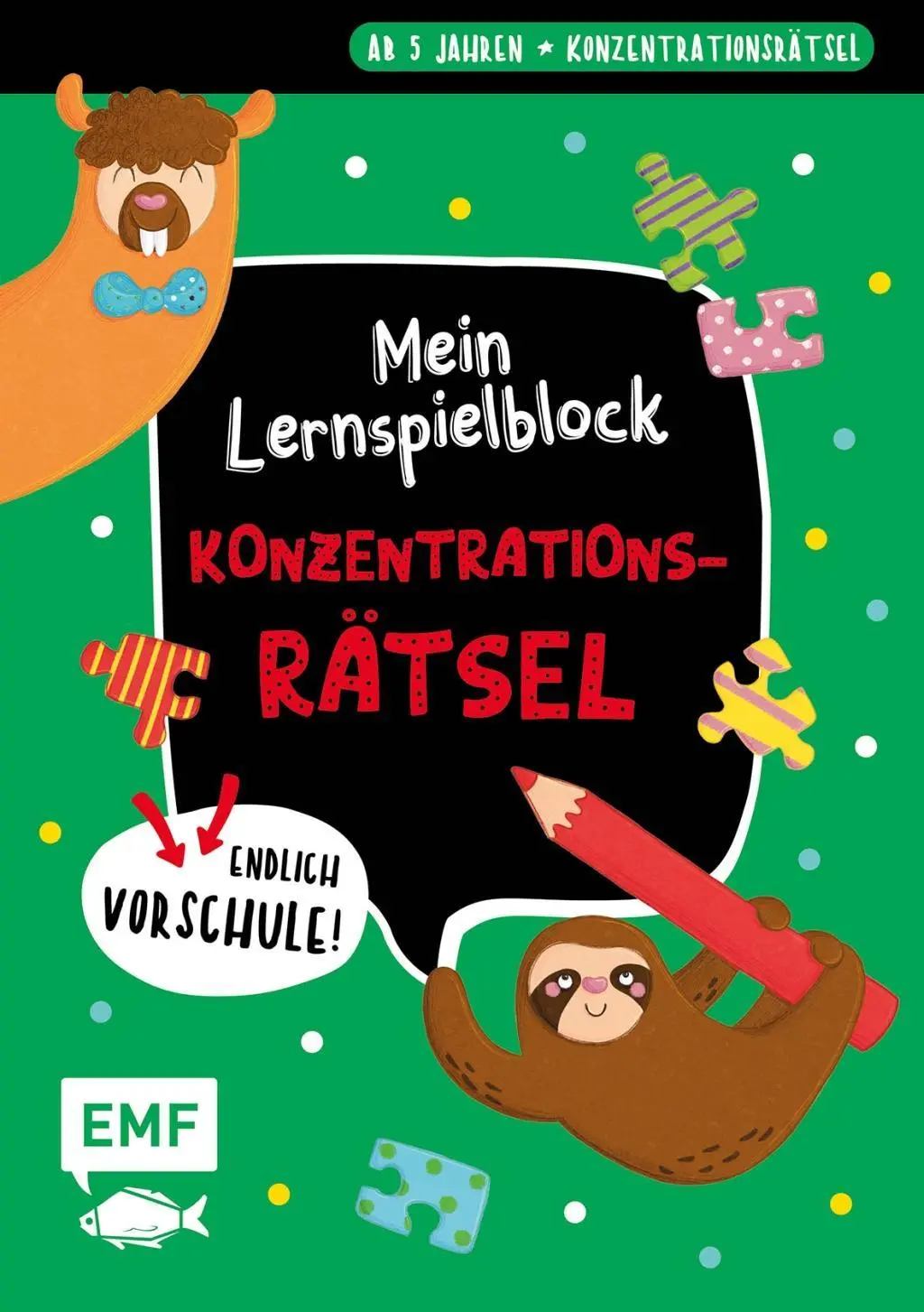 Cover: 9783960936046 | Endlich Vorschule! Konzentrationsrätsel | Sandy Thißen | Taschenbuch