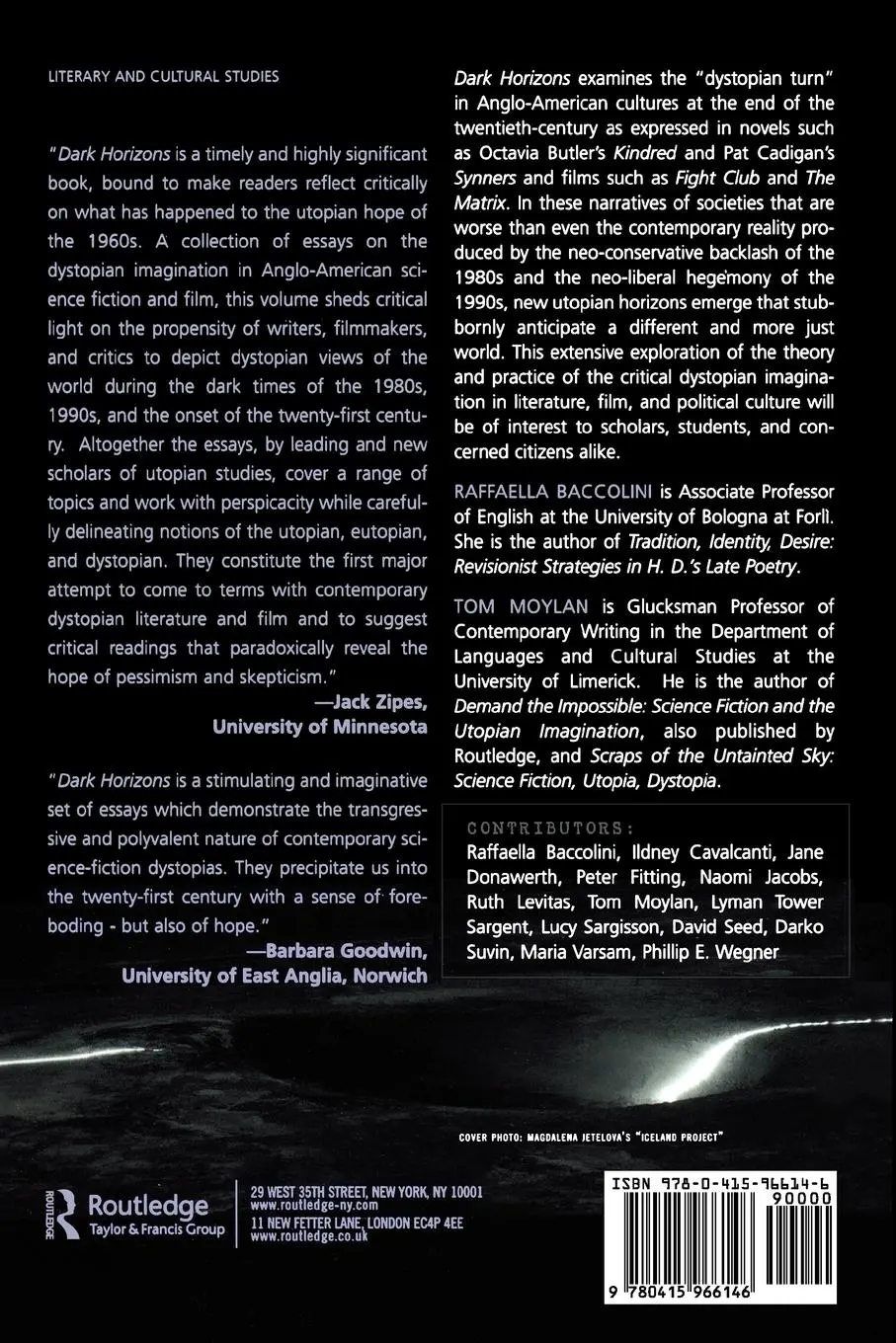 Rückseite: 9780415966146 | Dark Horizons | Science Fiction and the Dystopian Imagination | Buch