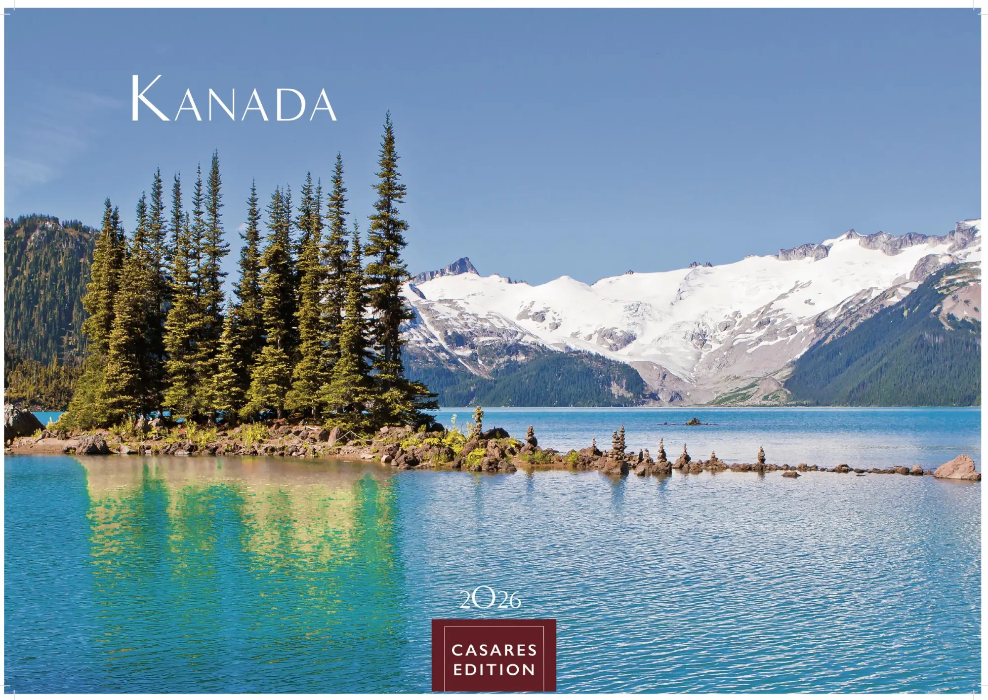 Cover: 9781835246146 | Kanada 2026 L 35x50cm | Kalender | 14 S. | Deutsch | 2026