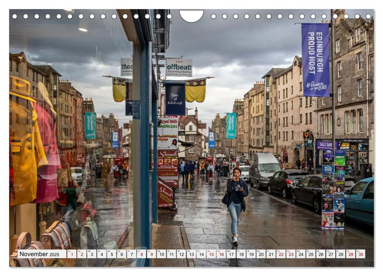 Bild: 9783457176146 | Wunderschönes Edinburgh (Wandkalender 2025 DIN A4 quer), CALVENDO...