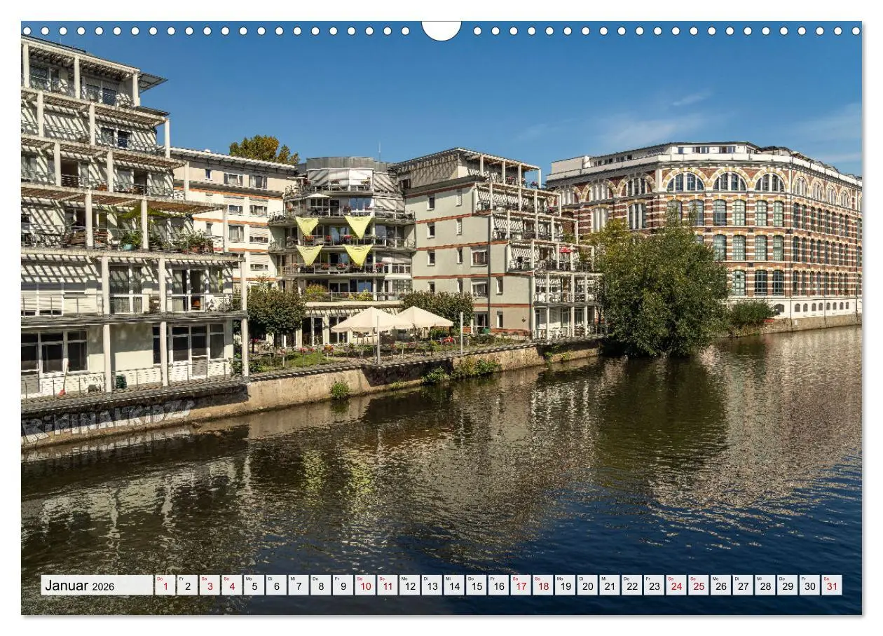 Bild: 9783457486146 | Sachsen - Leipzig (Wandkalender 2026 DIN A3 quer), CALVENDO...