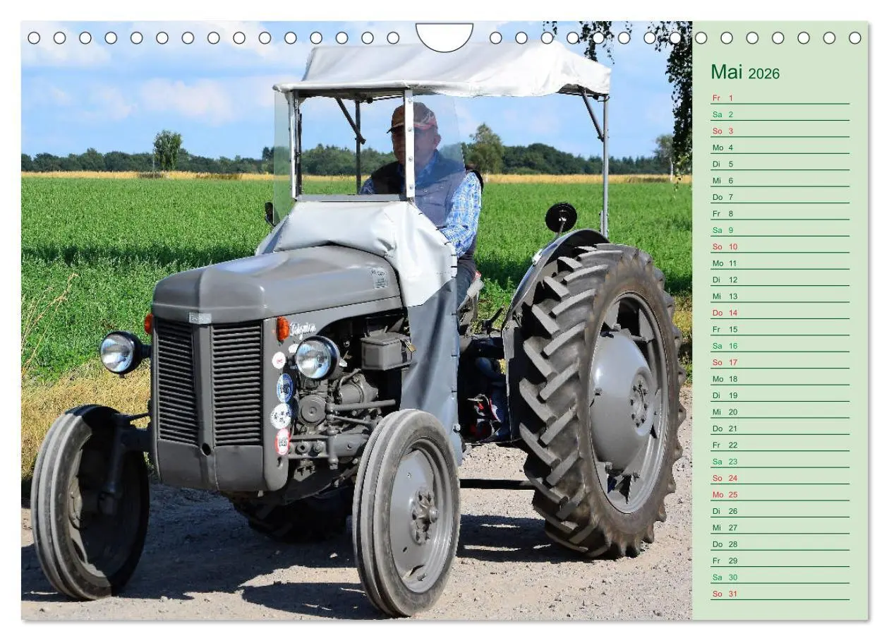 Bild: 9783457936146 | Oldtimer-Trecker on Tour (Wandkalender 2026 DIN A4 quer), CALVENDO...