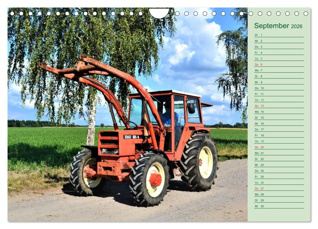 Bild: 9783457936146 | Oldtimer-Trecker on Tour (Wandkalender 2026 DIN A4 quer), CALVENDO...