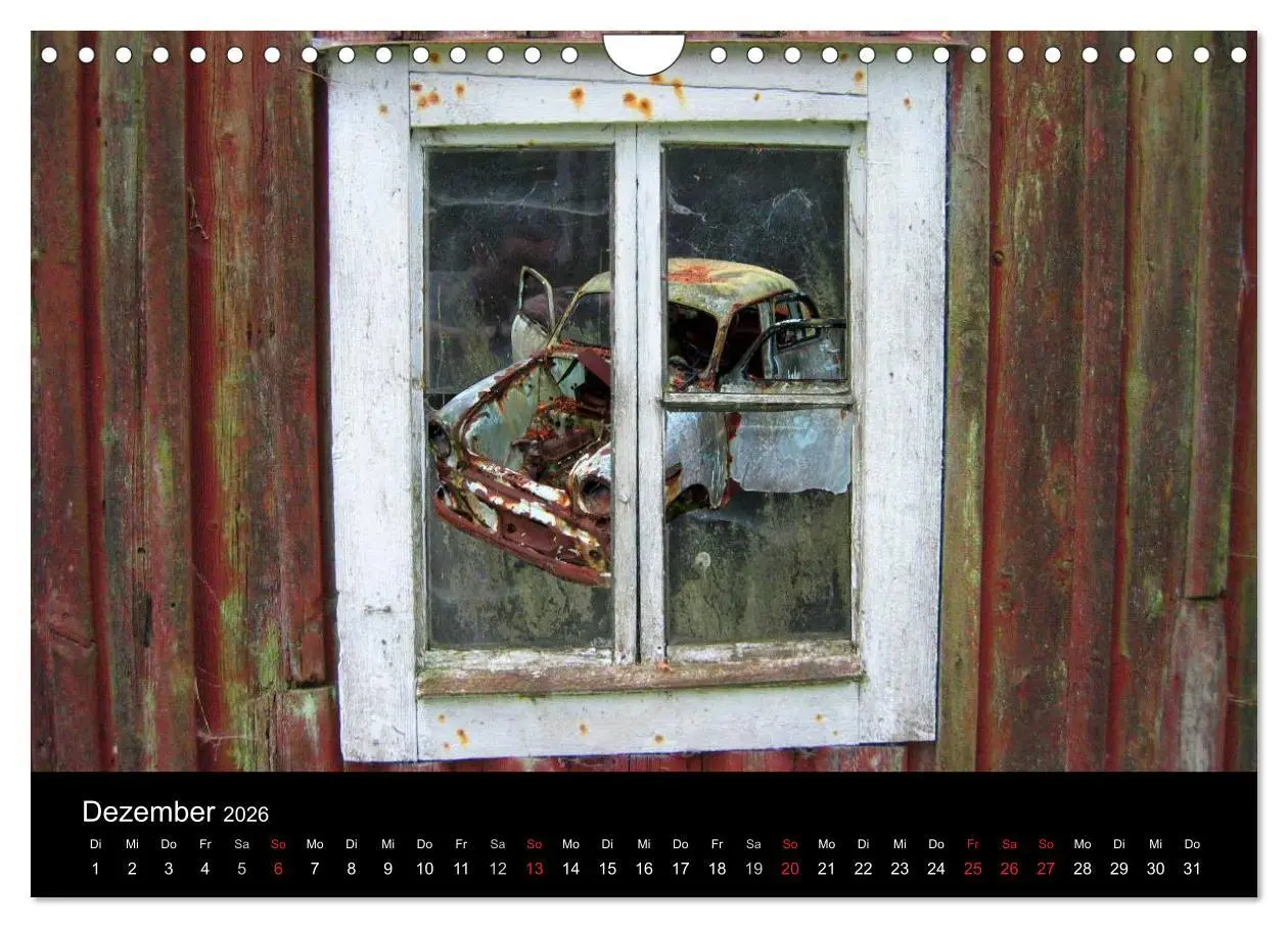 Bild: 9783516196146 | Schrottautos im Kyrkö Mosse (Wandkalender 2026 DIN A4 quer),...