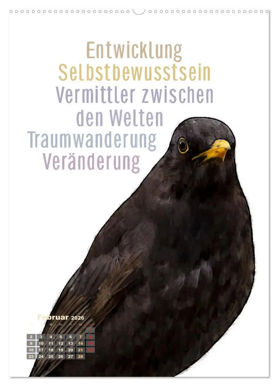 Bild: 9783516406146 | Welche spirituelle Bedeutung hat dieser Vogel? (Wandkalender 2026...