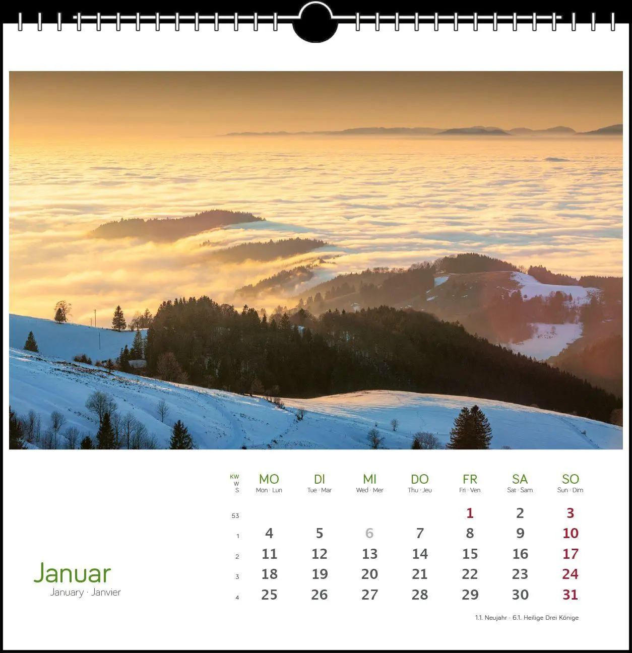Bild: 9783861926146 | Freiburg 2027 | Postkarten-Tischkalender | Clemens Emmler | Kalender