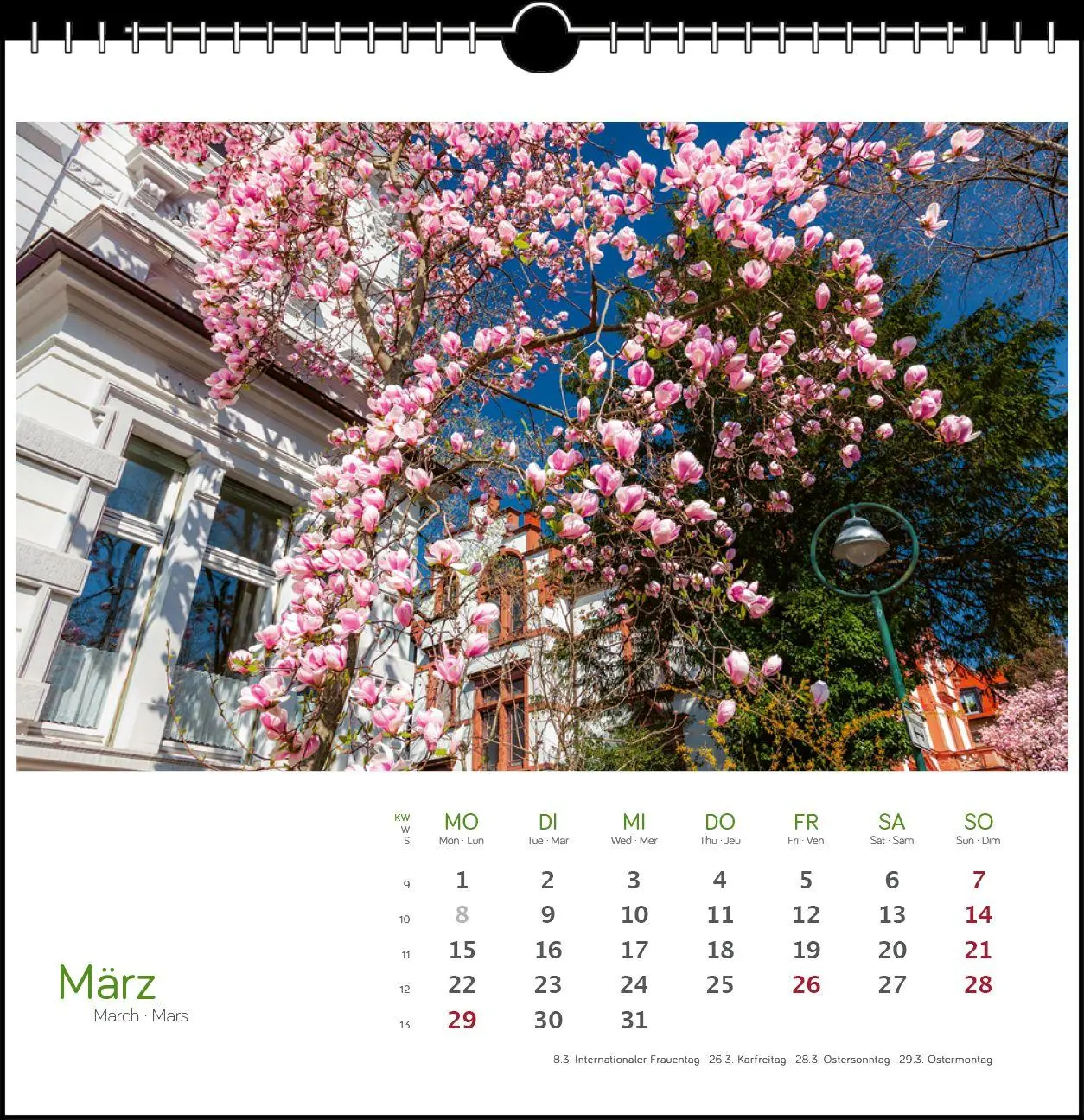 Bild: 9783861926146 | Freiburg 2027 | Postkarten-Tischkalender | Clemens Emmler | Kalender