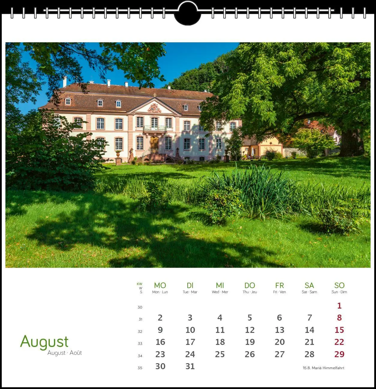 Bild: 9783861926146 | Freiburg 2027 | Postkarten-Tischkalender | Clemens Emmler | Kalender