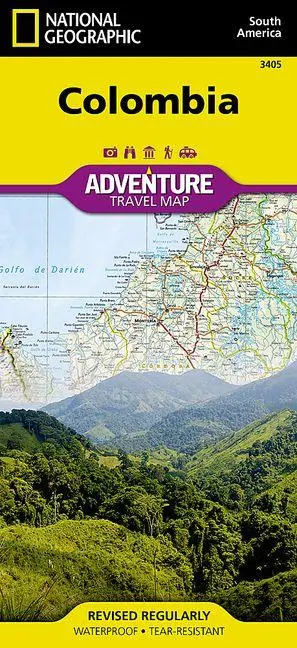 Cover: 9781566956246 | Colombia Map | National Geographic Maps | (Land-)Karte | Englisch