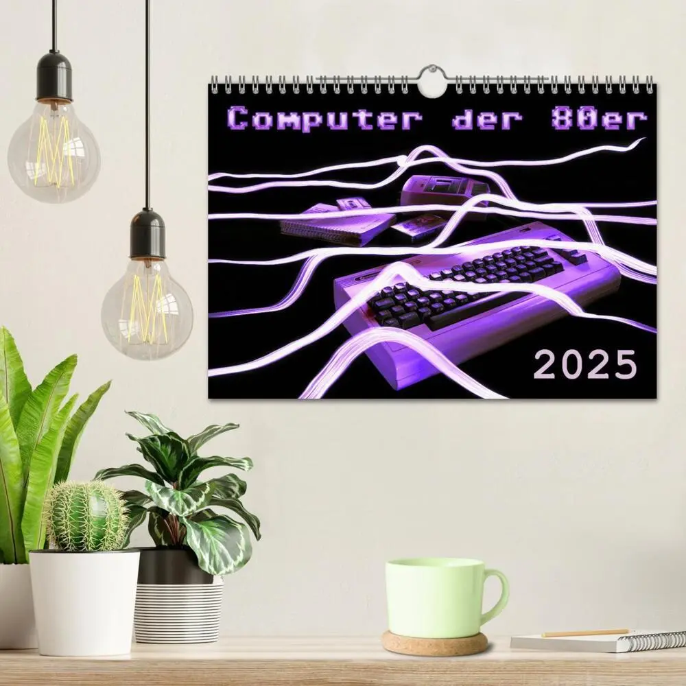 Bild: 9783435386246 | Computer der 80er (Wandkalender 2025 DIN A4 quer), CALVENDO...