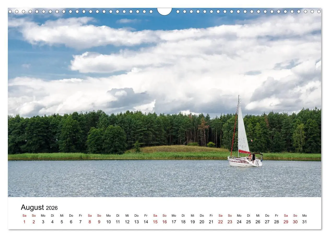 Bild: 9783457926246 | Masuren 2026 - Land der 1000 Seen (Wandkalender 2026 DIN A3 quer),...