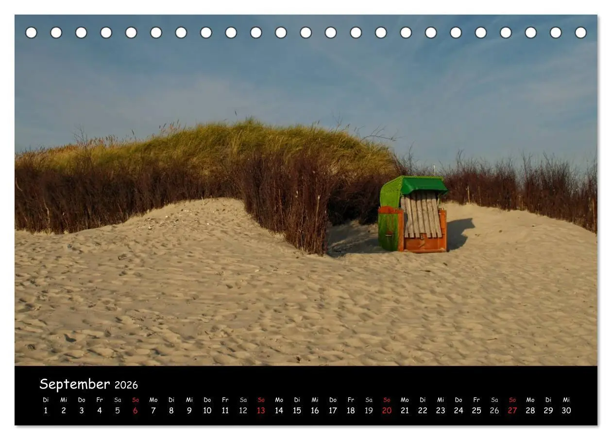 Bild: 9783516186246 | Helgoland und die Düne (Tischkalender 2026 DIN A5 quer), CALVENDO...