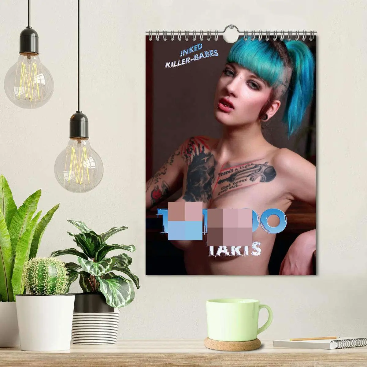Bild: 9783516256246 | TATTOO TARTS - Inked Killer Babes (Wandkalender 2026 DIN A4 hoch),...