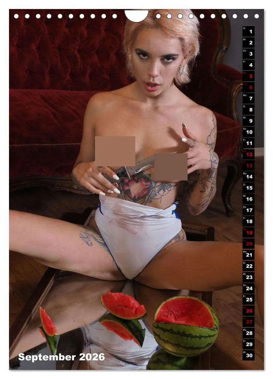 Bild: 9783516256246 | TATTOO TARTS - Inked Killer Babes (Wandkalender 2026 DIN A4 hoch),...