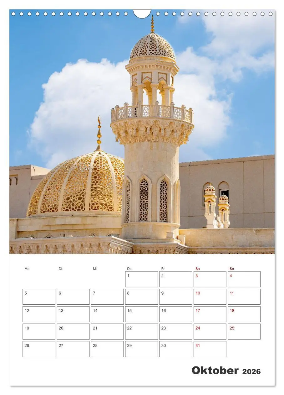 Bild: 9783516326246 | Sultanat Oman - Maskat und Salalah (Wandkalender 2026 DIN A3 hoch),...