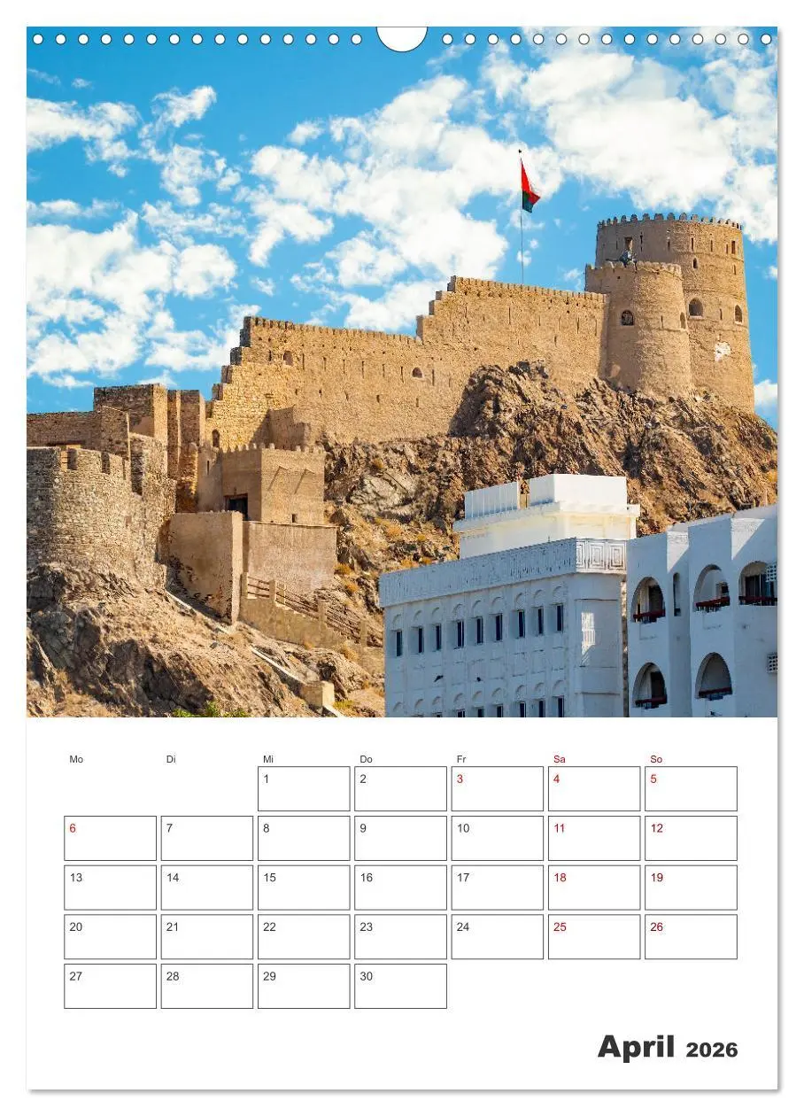 Bild: 9783516326246 | Sultanat Oman - Maskat und Salalah (Wandkalender 2026 DIN A3 hoch),...