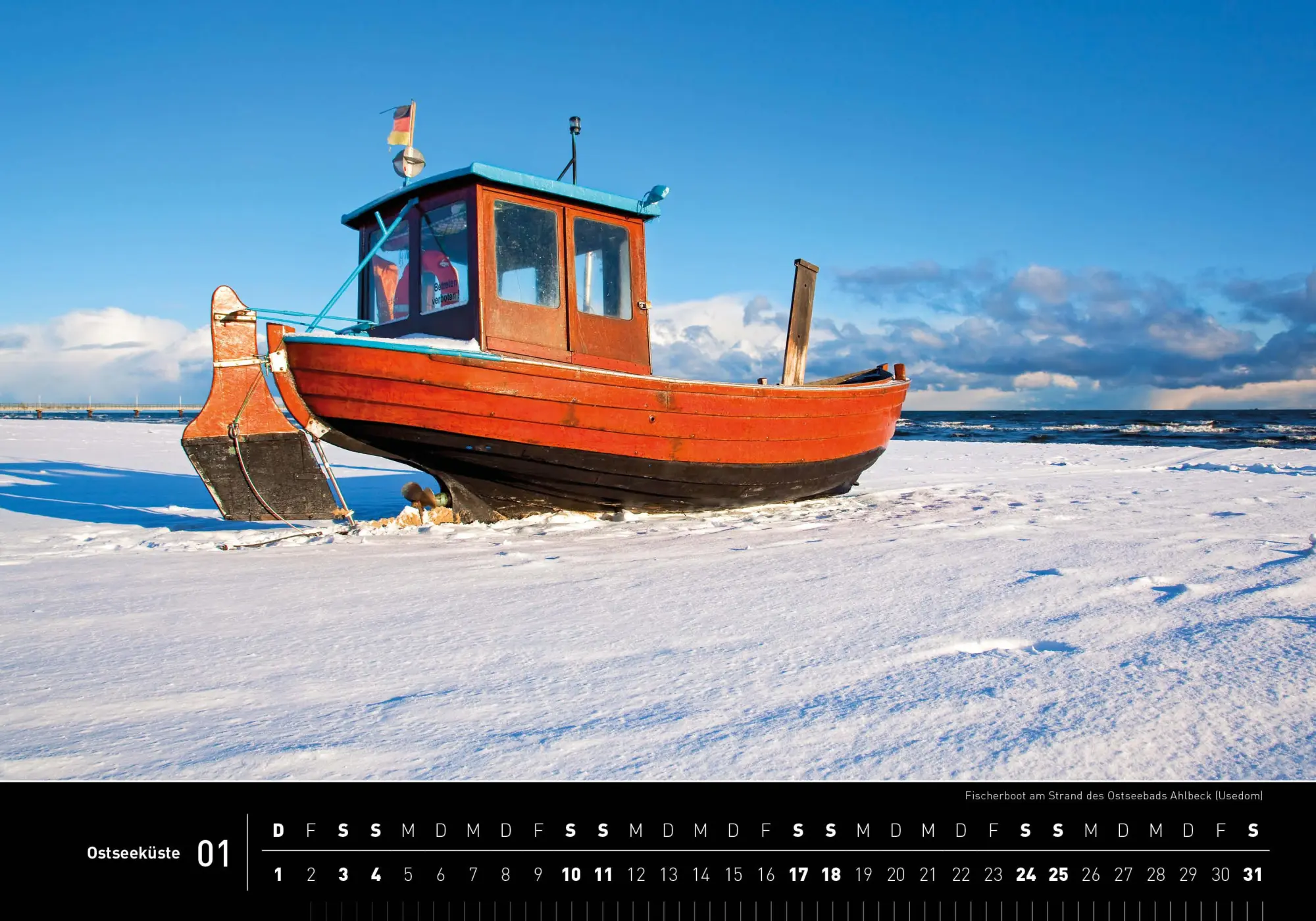 Bild: 9783968556246 | Ostseeküste Premiumkalender 2026 | Christian Bäck | Kalender | 14 S.