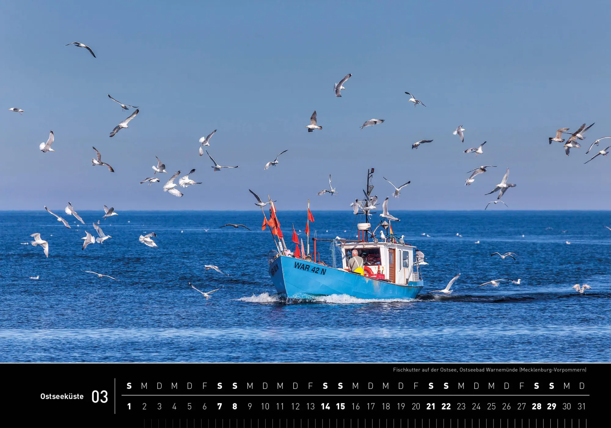 Bild: 9783968556246 | Ostseeküste Premiumkalender 2026 | Christian Bäck | Kalender | 14 S.