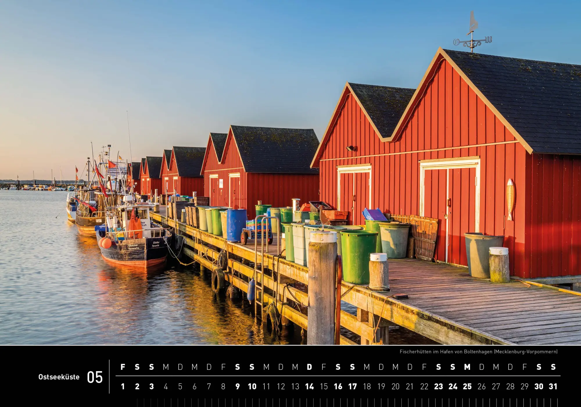 Bild: 9783968556246 | Ostseeküste Premiumkalender 2026 | Christian Bäck | Kalender | 14 S.