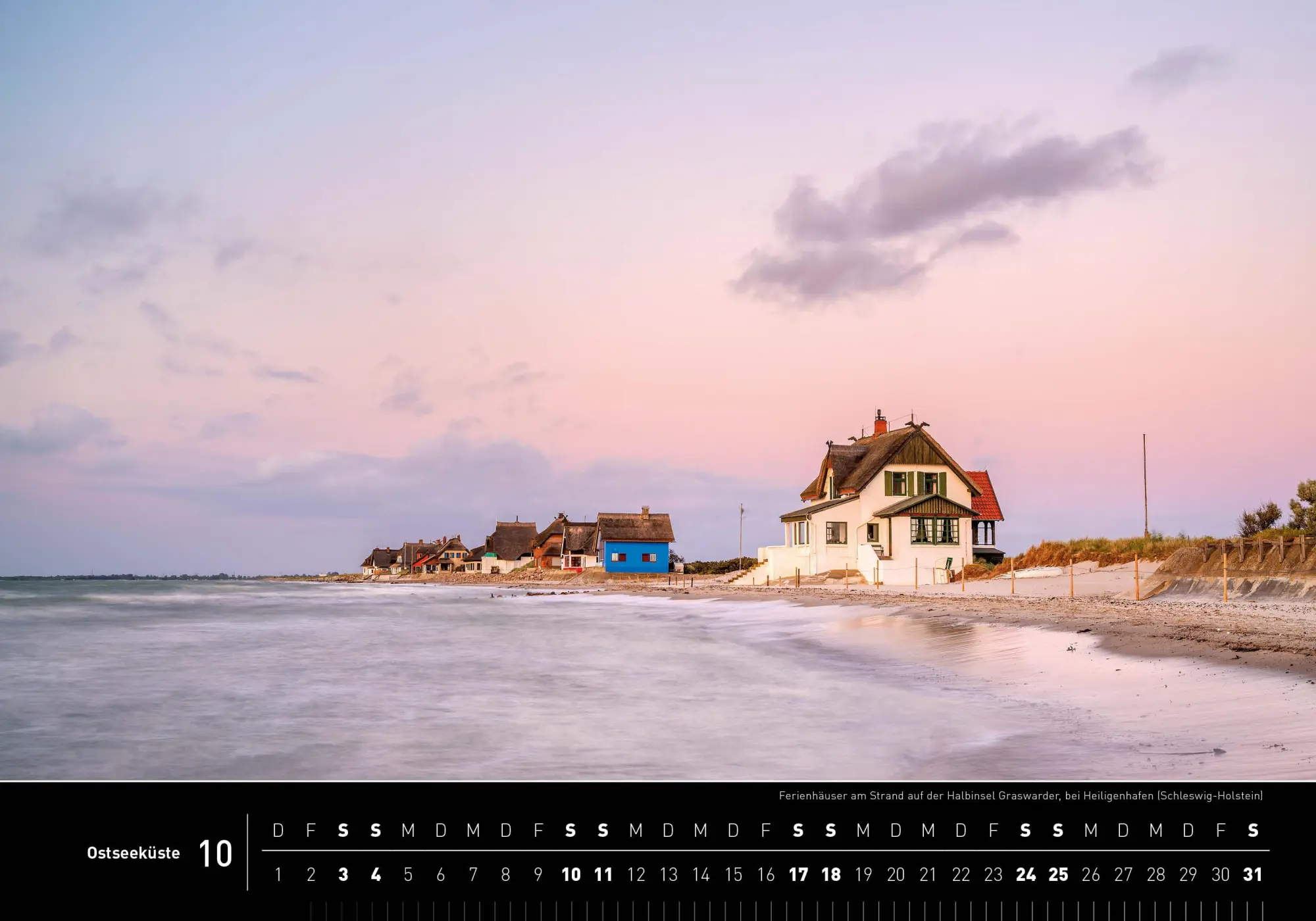 Bild: 9783968556246 | Ostseeküste Premiumkalender 2026 | Christian Bäck | Kalender | 14 S.