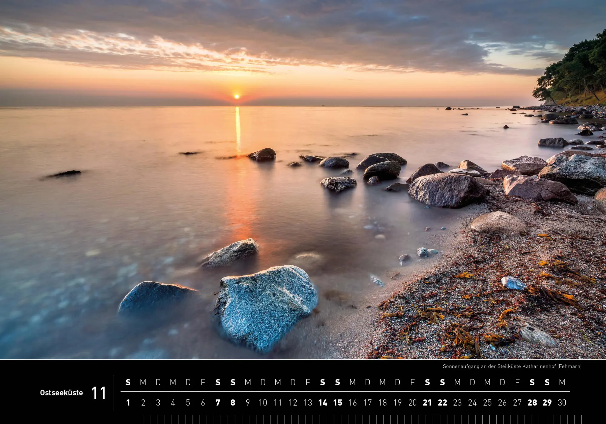 Bild: 9783968556246 | Ostseeküste Premiumkalender 2026 | Christian Bäck | Kalender | 14 S.